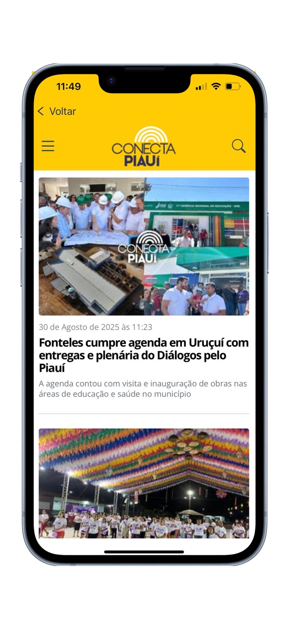 iPhone screenshot
