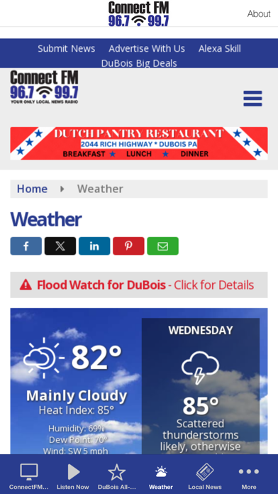 Connect FM App Screenshot