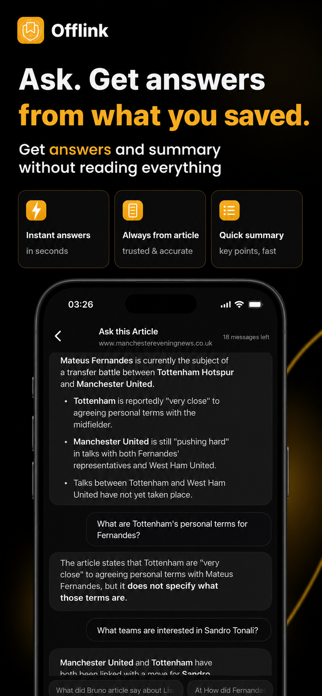 Offlink: Bookmark & Read Later Screenshot 5 of 10