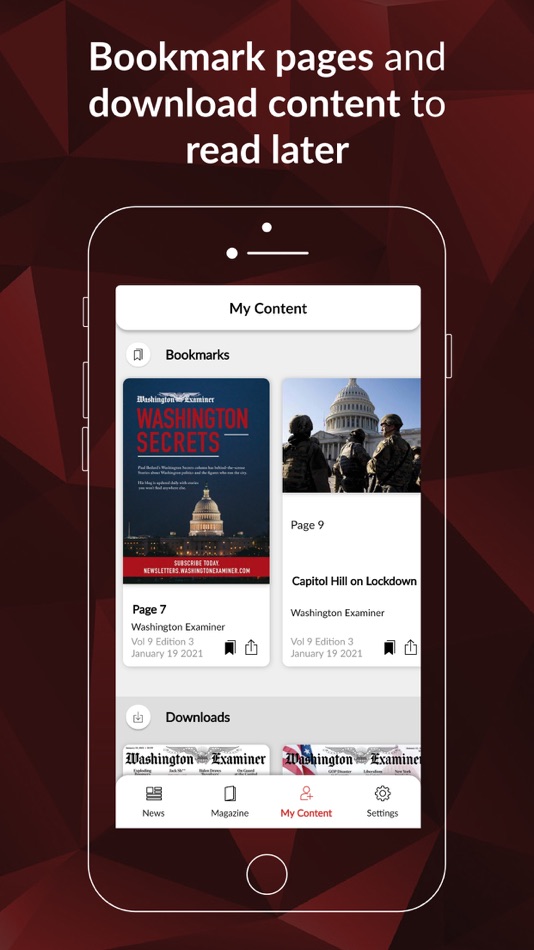 #3. Washington Examiner Digital (iOS) 由: The Washington Examiner