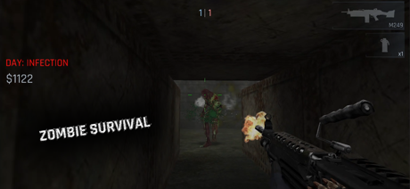 Kontra - Zombie Survival screenshot 2