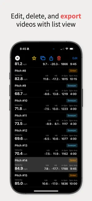 PitchLab - Baseball & Softball screenshot 3