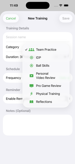 PeakSoccerTrainer Screenshot 3 of 5