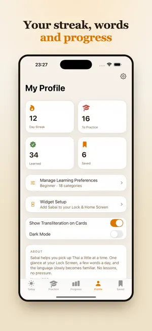 Sabai: Learn Thai screenshot 4