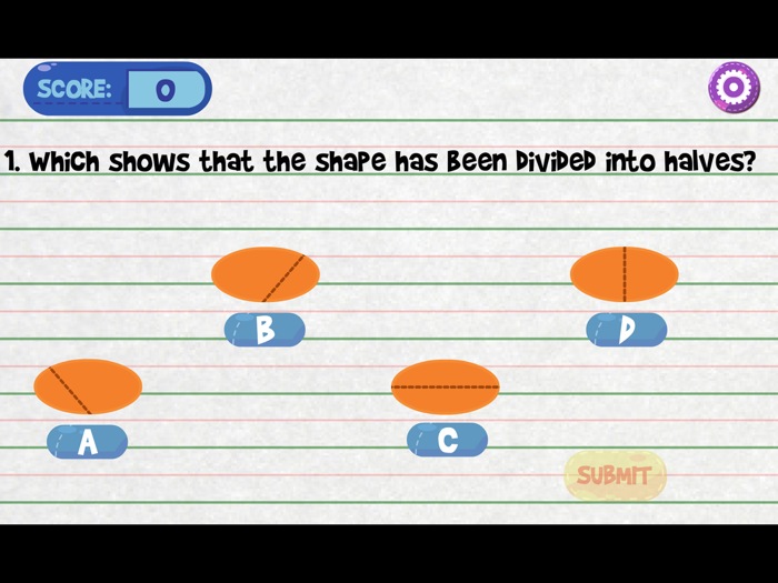 Representing One Half