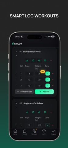 Straiv: Your AI Fitness Coach screenshot