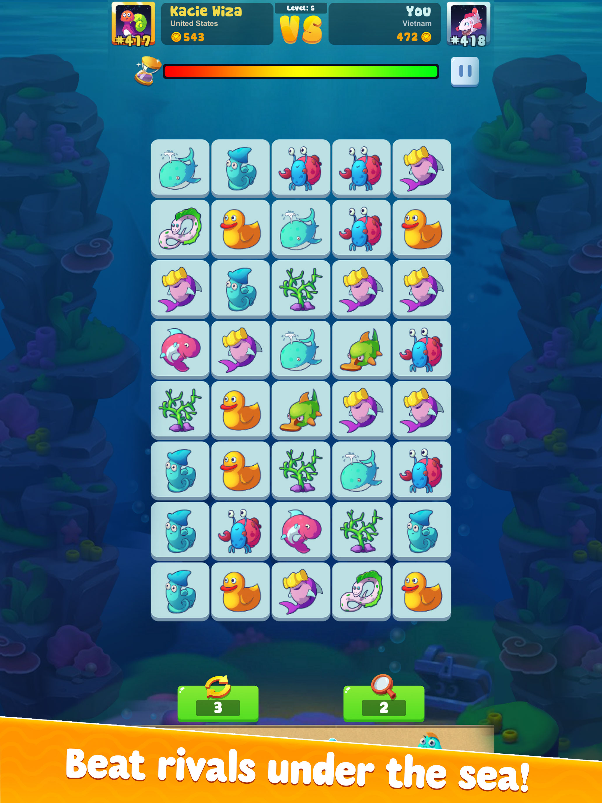 Connect Puzzle: Ocean Tile