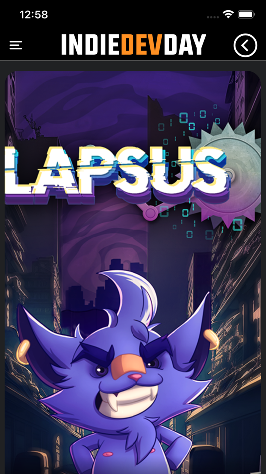 #2. IndieDev App (iOS) By: IndieDevDay