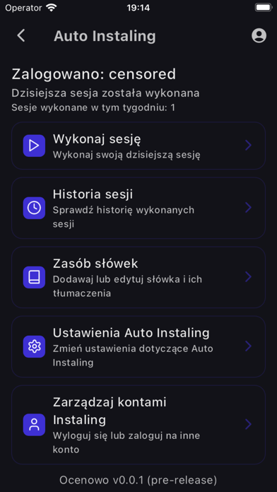Ocenowo Narzędzia Szkolne Screenshot
