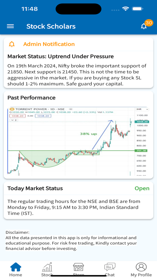 #2. Stock Scholars (iOS) 由: Anadi Saxena