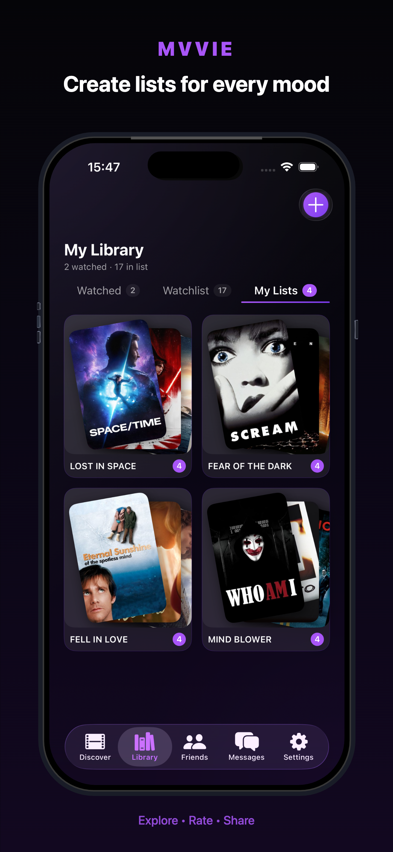 Mvvie: Movies & Social screenshot 4