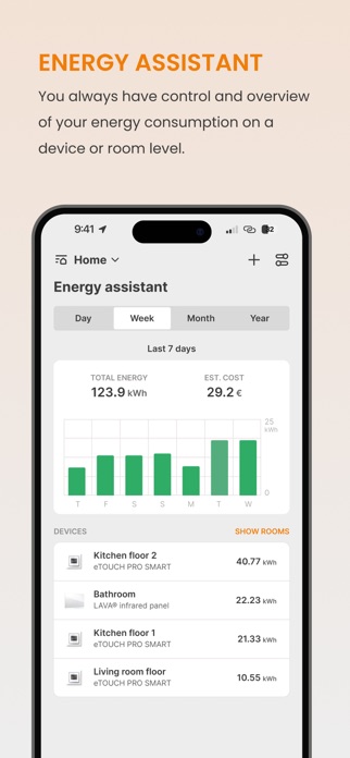 ETHERMA° SMART APP Screenshot 5 of 5