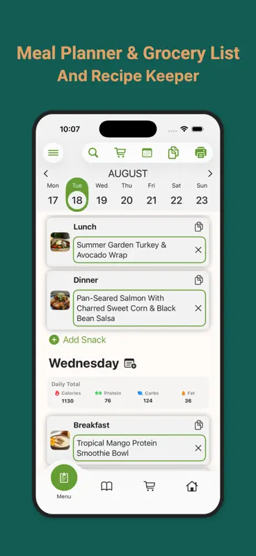 Menu de la Semaine screenshot 1 of 7