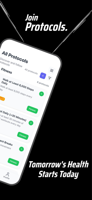 Longevity Habits - Protocols Screenshot 6 of 6