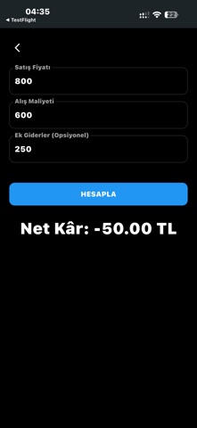 Kar-Zarar Asistan screenshot