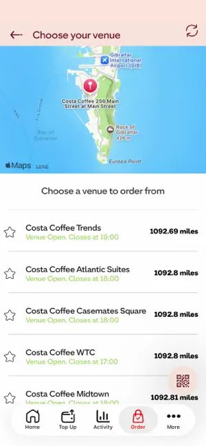 Costa Coffee Gibraltar screenshot 4
