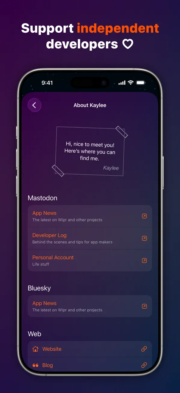 #4. Wipr 2 (iOS) Με: Kaylee Calderolla