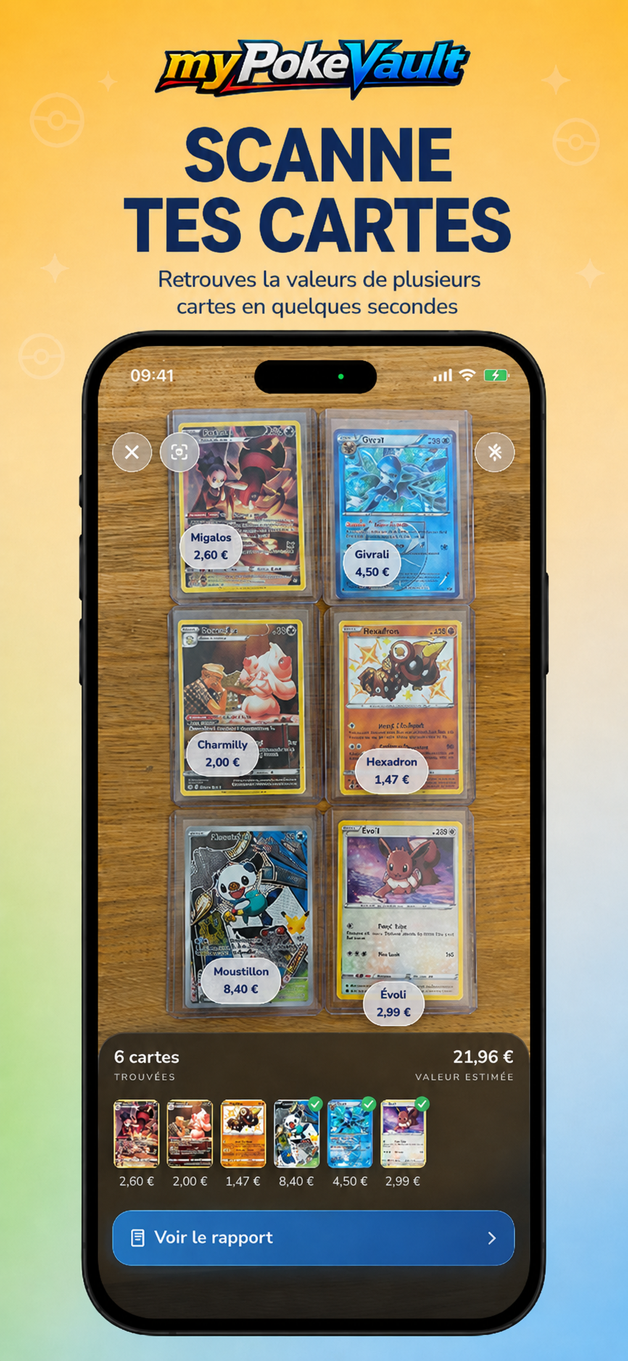 myPokeVault cartes & scellés screenshot 3