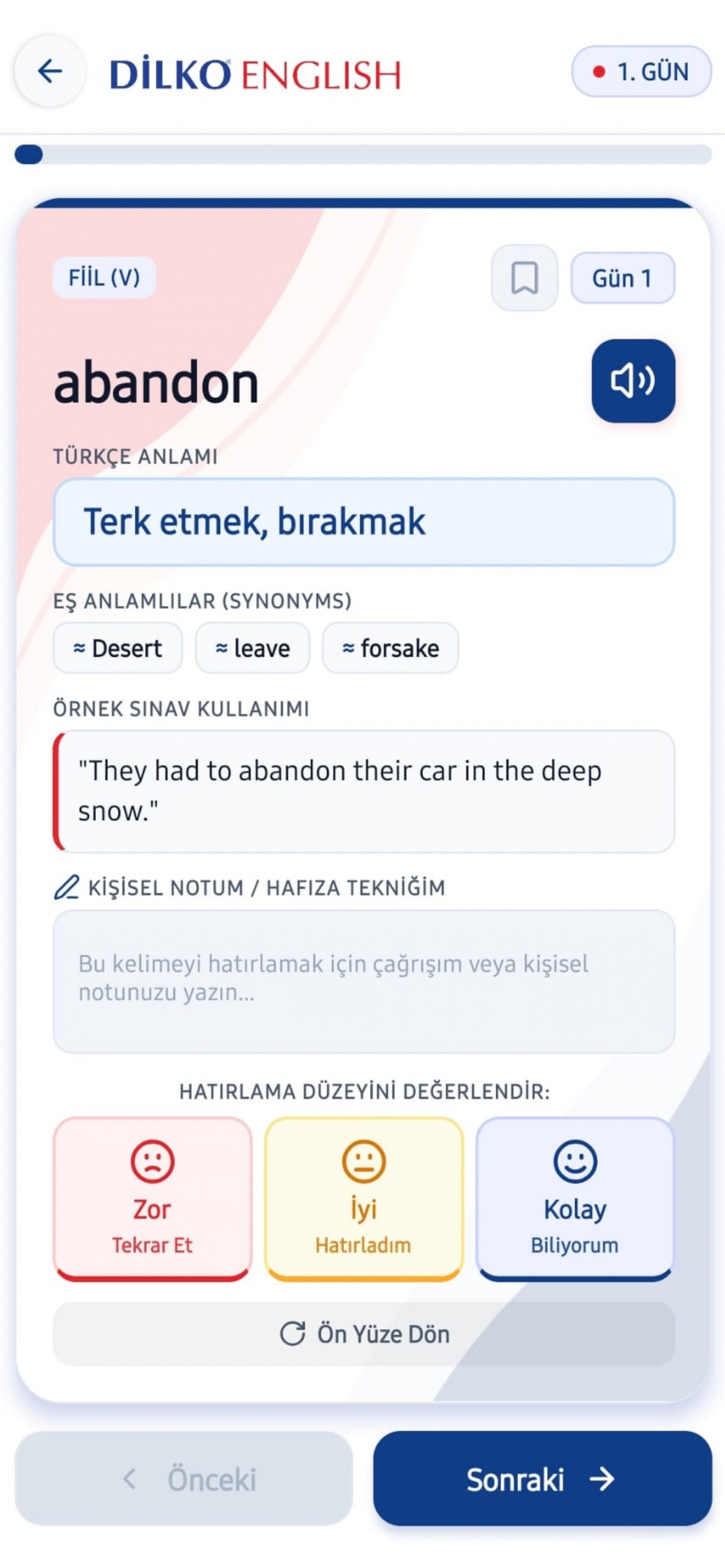 Screenshot 5 of DILKO English Kelime Kampı