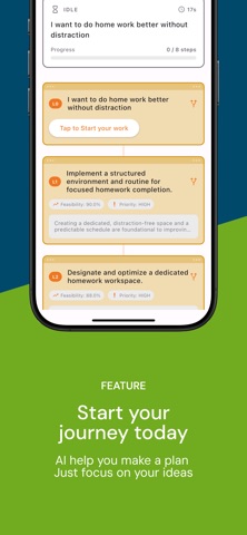 ISeed - Ideas journey screenshot