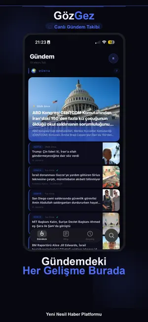 GözGez: Son Dakika & Gündem iPhone screenshot 4