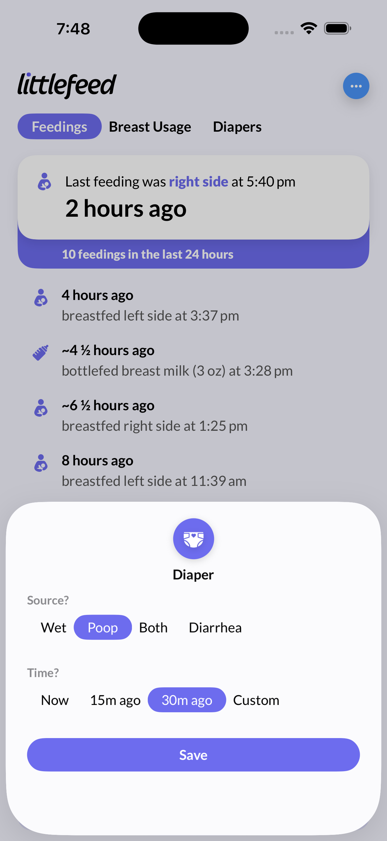 littlefeed - feed your baby