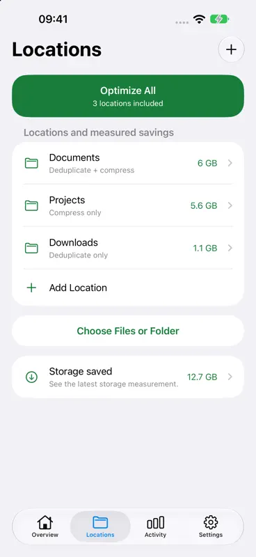 DiskPress for Files screenshot 3 of 7