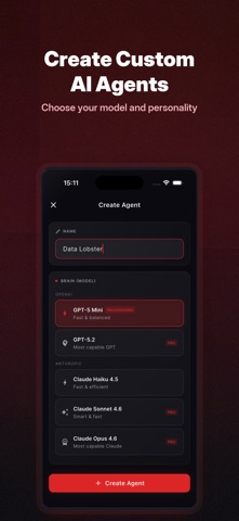 MoltShell iPhone screenshot
