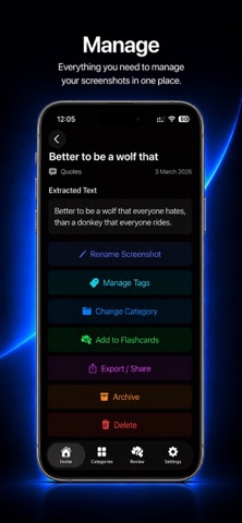 ScreenVault iPhone screenshot