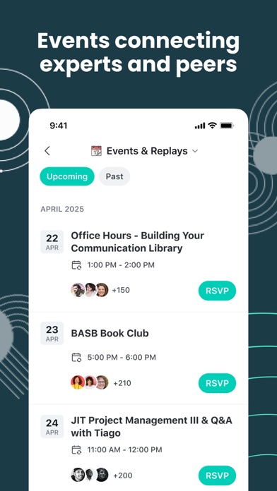 Building a Second Brain iPhone screenshot 4 - Social Networking app