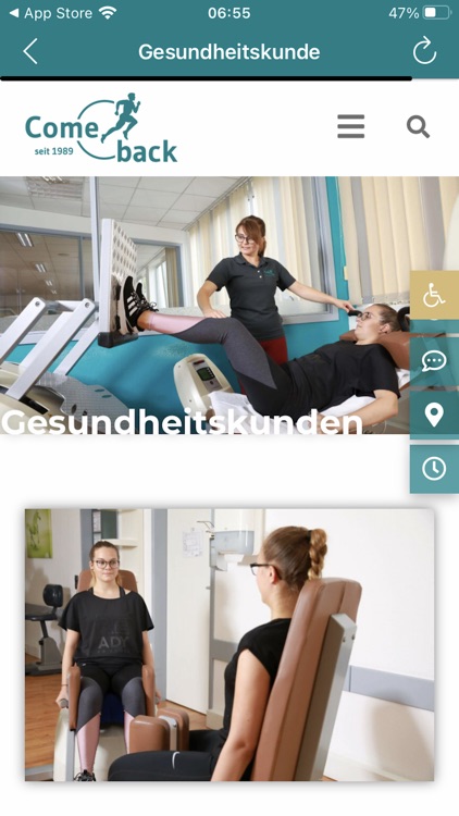 Rehazentrum Come back