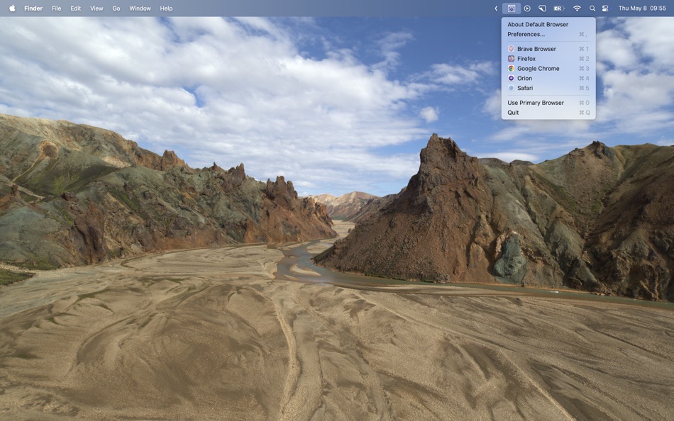 #1. Default Browser (macOS) 来自: Cameron Little