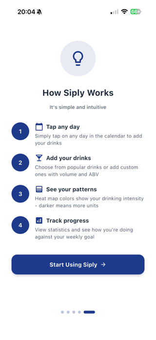 Siply - Drink Diary Screenshot 2 of 5