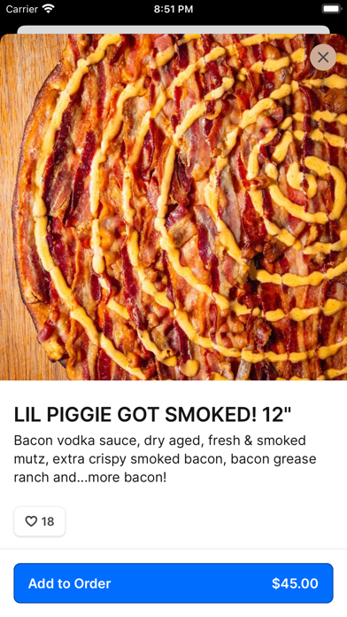 Tony Boloney's To Go iPhone screenshot 4 - Food & Drink app