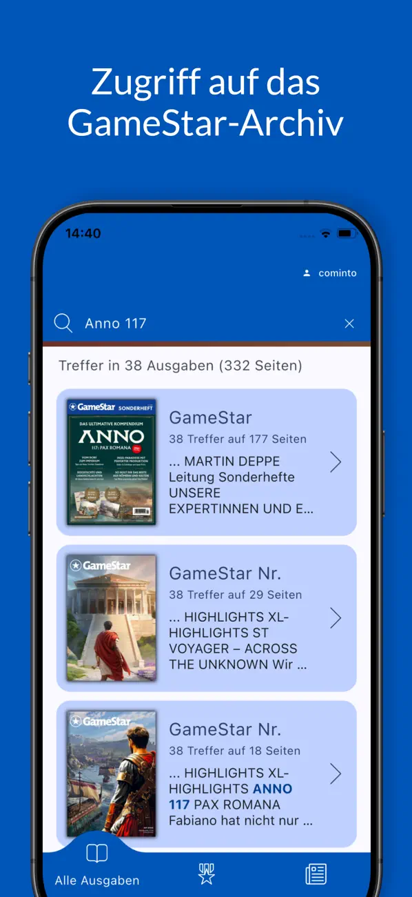 Screenshot #3 pour GameStar DE