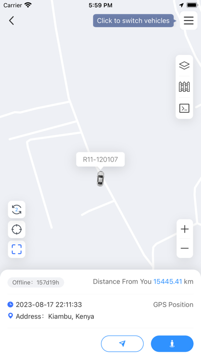 Q-GPS Screenshot