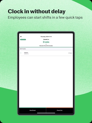 Justworks Terminal ipad screenshot 4