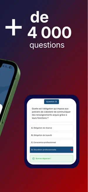 Prépa police - GPX Quiz screenshot 4