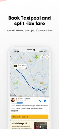 sRide - Carpool & Taxipool screenshot 3