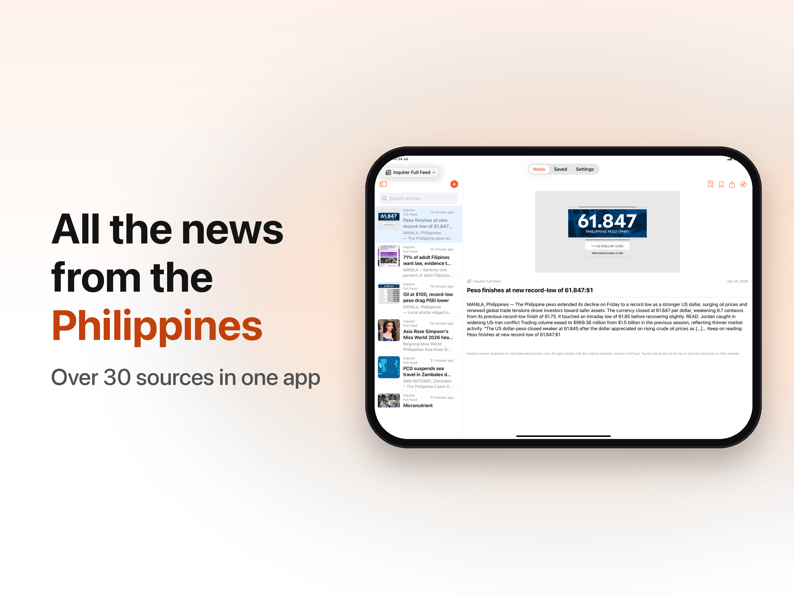 Philippines News: Headlines screenshot 9