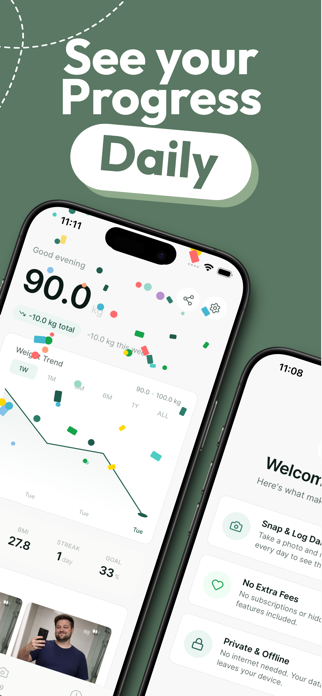 Leanr: Weight Tracker Screenshot 2 of 5
