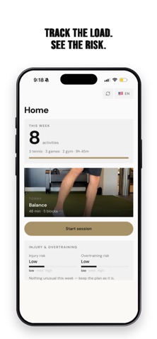 AthWay: Athlete Workout Plan Screenshot 2 of 5