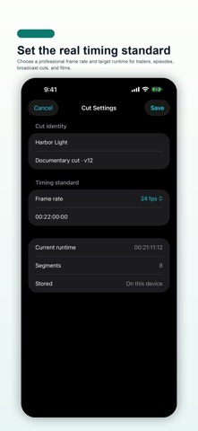 Cut Runtime Board のスクリーンショット