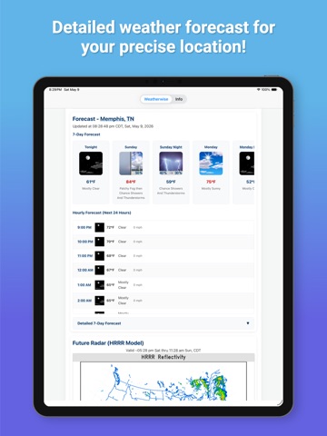 Weatherwise: Weather Forecast ipad screenshot 3