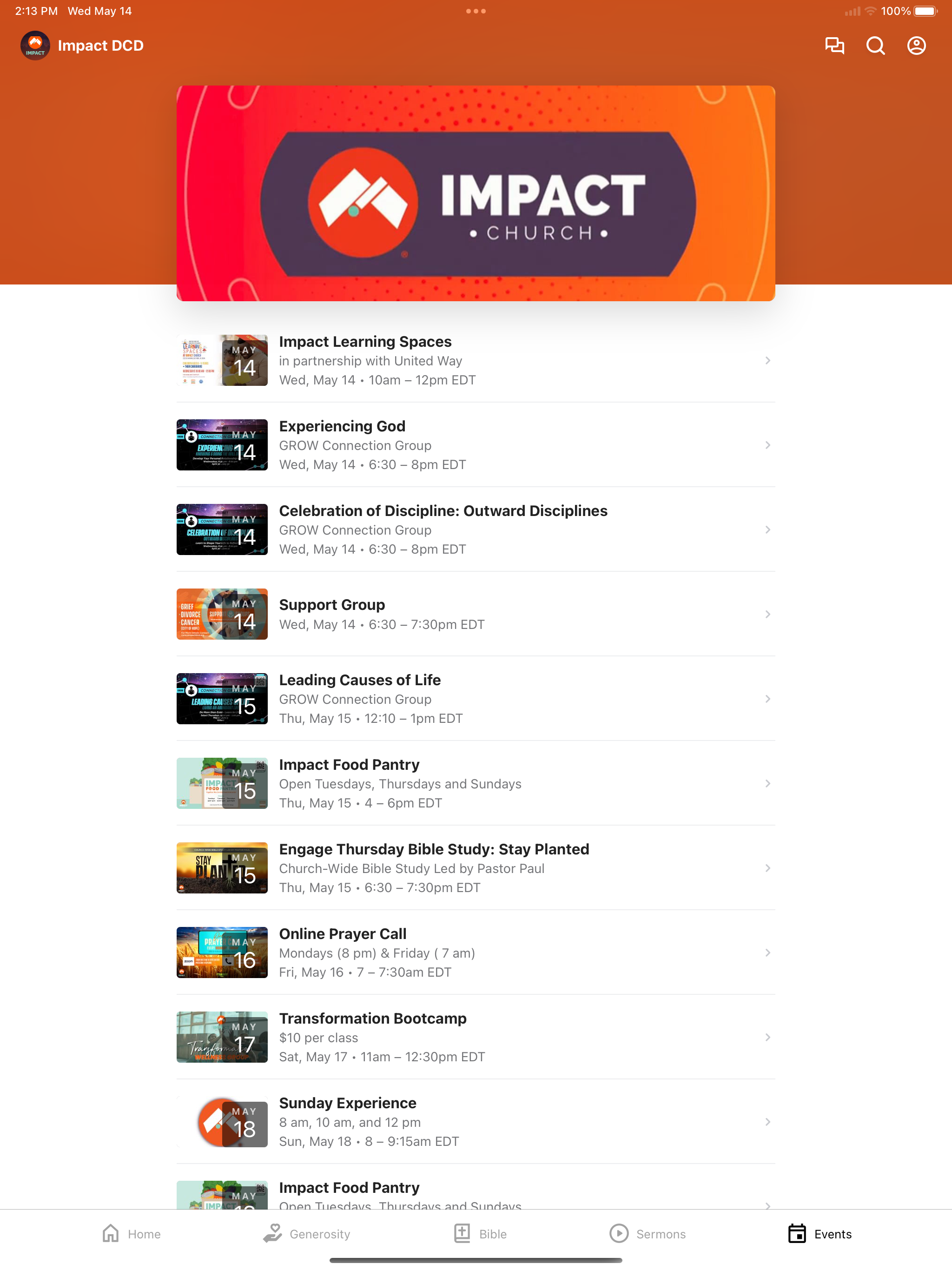 Impact Church DCD screenshot 6