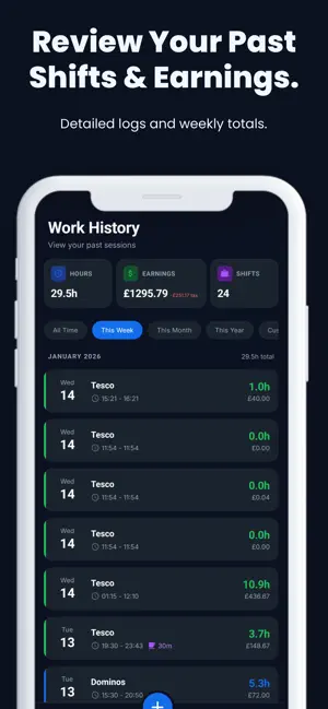 Worker Tracker – Time Tracking screenshot 2