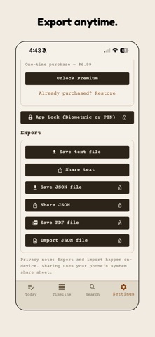 Local Journal: Private Diary screenshot
