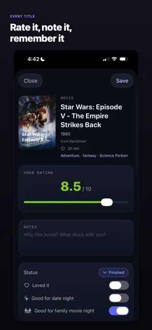 Marquee - Movie Tracker screenshot 4