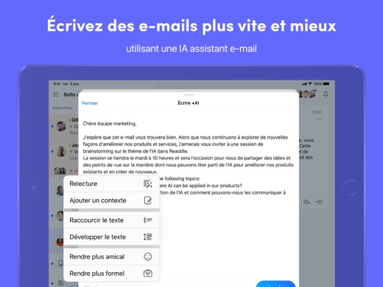 Screenshot #5 pour Spark Mail + IA: boîte E-mail