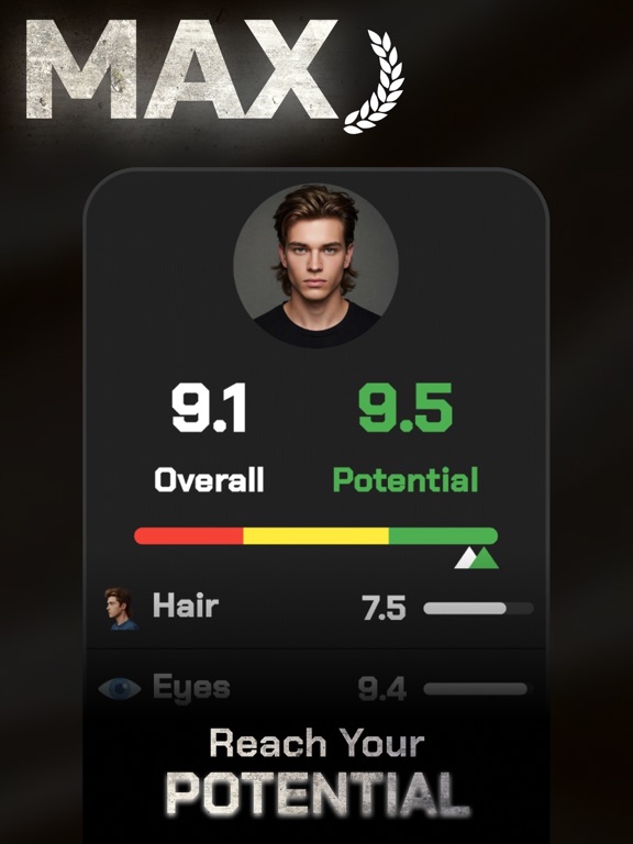 Mogger: LooksMax AI iPad screenshot 2 - Lifestyle app